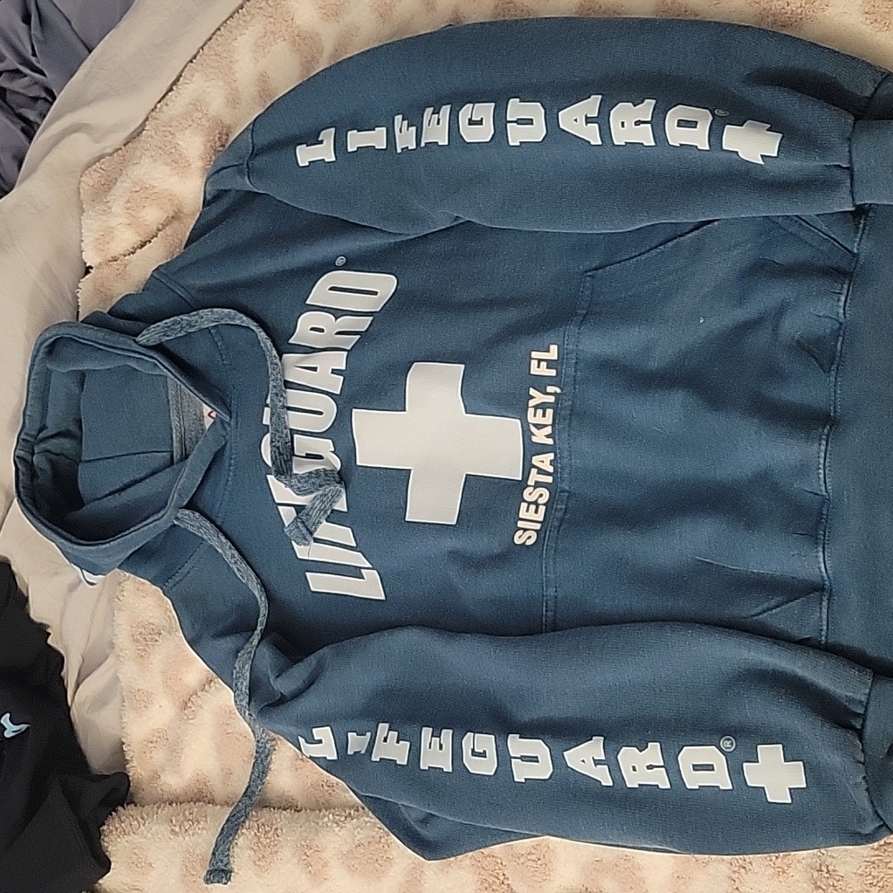Life guard siesta key hoodie